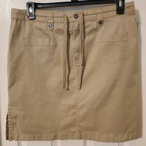 Khaki skirt size 16